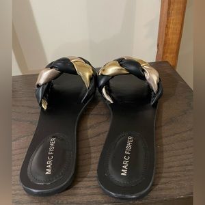 Marc Fisher Women's Boiler Flat Sandal - NEW